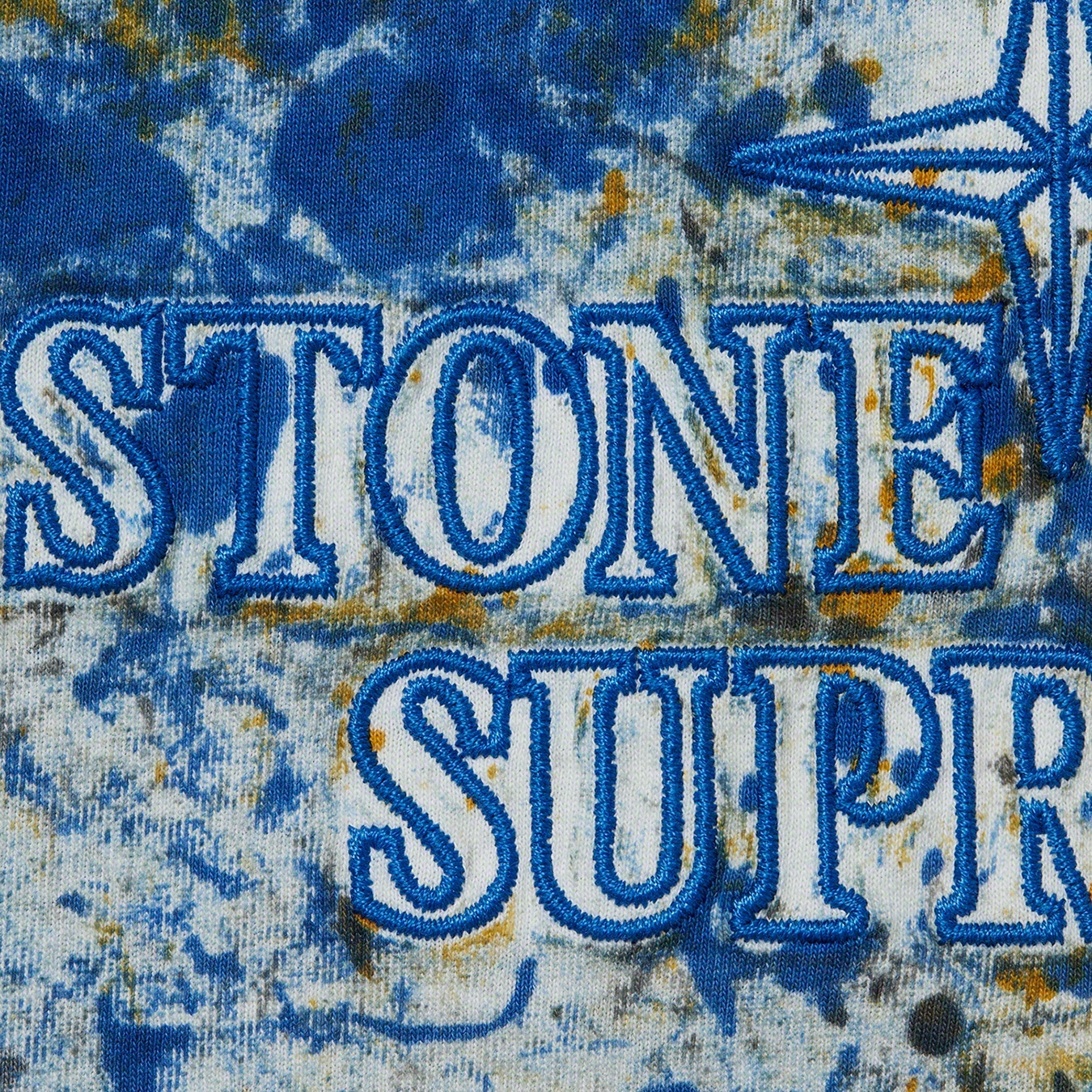 Supreme®/Stone Island® Embroidered Logo S/S Top view 9